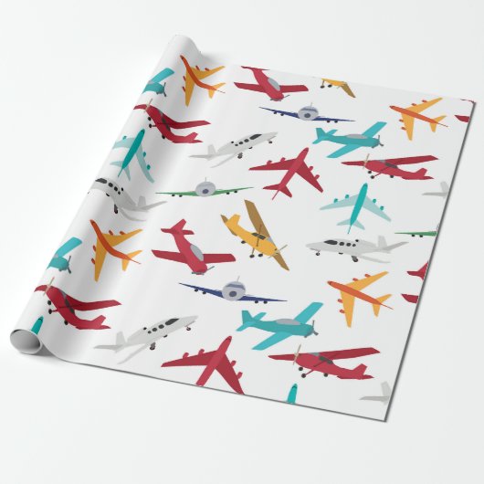 Papier Cadeau Pattern de Colorful (Déroulé)