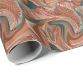 Papier Cadeau Pattern marble (Coin rond)