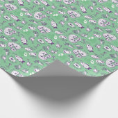 Papier Cadeau Pattern with food (Coin)