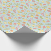 Papier Cadeau Pattern with Fruits et Berries (Coin)