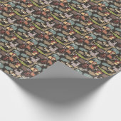 Papier Cadeau Patterns d'African Animals (Coin)