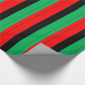 Papier Cadeau Patterns de Kwanzaa Colors (Coin)