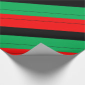 Papier Cadeau Patterns de Kwanzaa Colors (Coin)