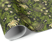 Papier Cadeau Patterns de Spring (Coin rond)