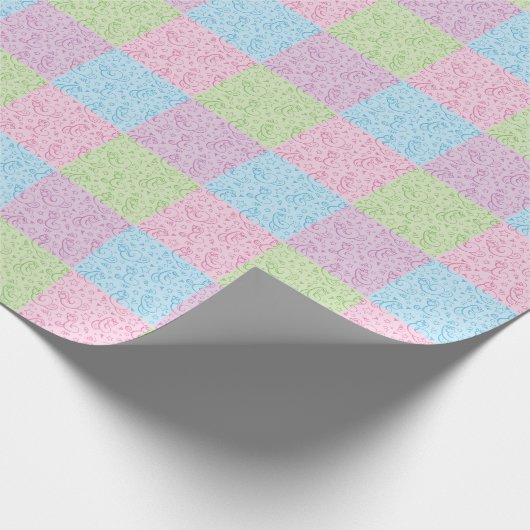 Papier Cadeau patterns witkes snakes (Coin)