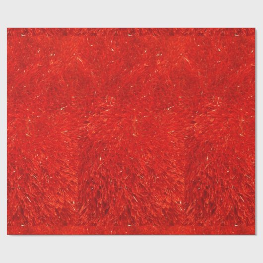 Papier Cadeau Patters de couleur rouge (Plat)