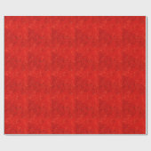 Papier Cadeau Patters de couleur rouge (Plat)