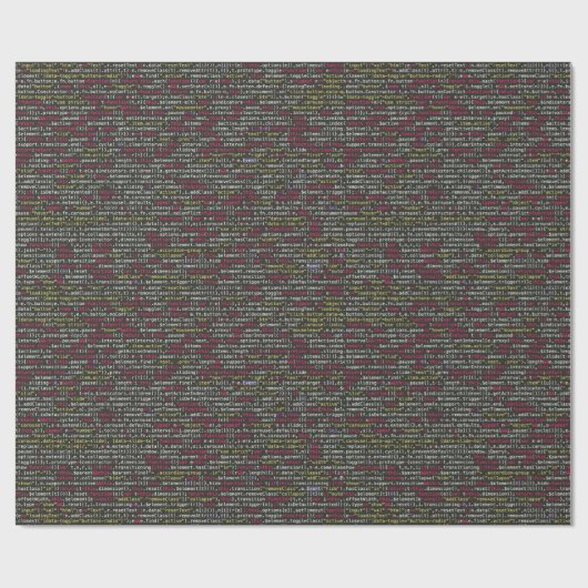 Papier Cadeau Patters de Developer (Plat)