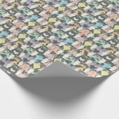 Papier Cadeau Patters de Hipster Cute (Coin)