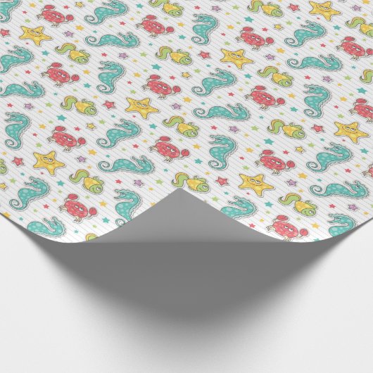 Papier Cadeau patters de l'équipage (Coin)