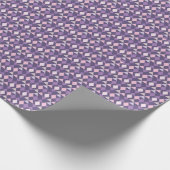 Papier Cadeau Patters de Purple Arabic (Coin)