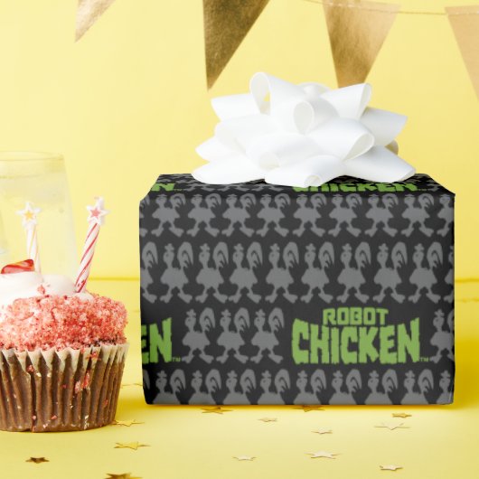Papier Cadeau Patters de Robot Chicken (Fête d'anniversaire)