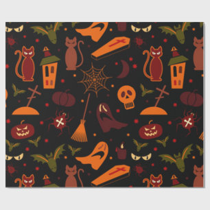 Papier Cadeau Patters de Spooky
