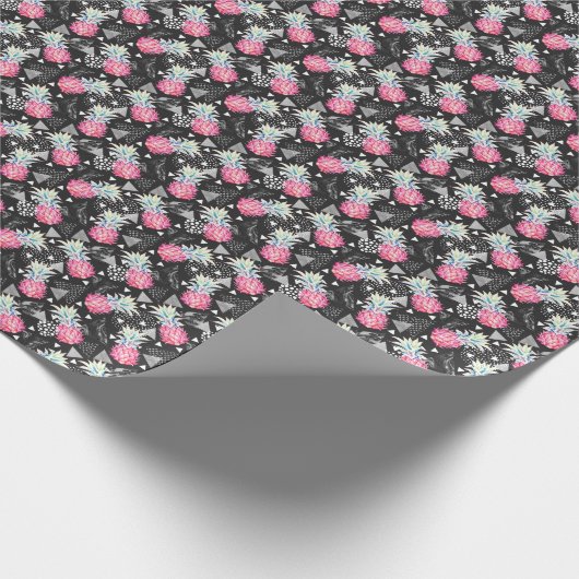 Papier Cadeau Patters de Textured Triangle Pineapple (Coin)