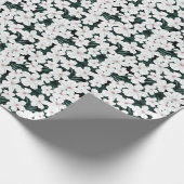 Papier Cadeau Patters de White Tropical (Coin)