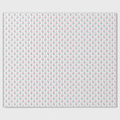 Papier Cadeau Patters Flamingo et Watermelon Pastel (Plat)