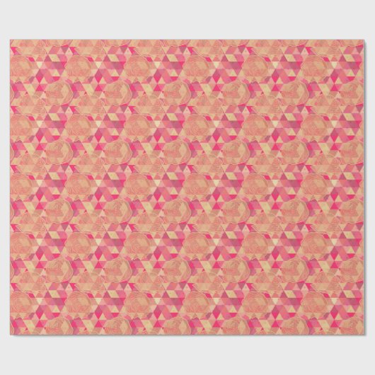 Papier Cadeau Patters géometricaux (Plat)