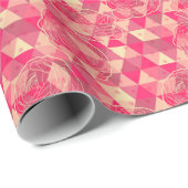 Papier Cadeau Patters géometricaux (Coin rond)