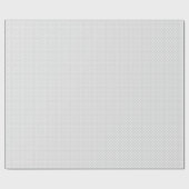 Papier Cadeau Patters Light Gray White Polka (Plat)