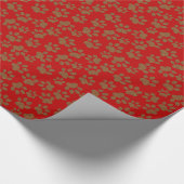 Papier Cadeau pattes de chien (Coin)