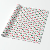 Papier Cadeau Pattes de Noël (Déroulé)