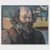 Papier Cadeau Paul Cezanne - Autoportrait (Plat)
