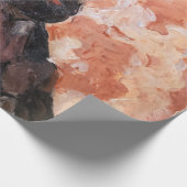 Papier Cadeau Paul Cezanne - Autoportrait avec arrière - plan ro (Coin)