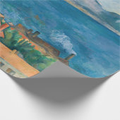 Papier Cadeau Paul Cezanne - Baie de Marseille, vue d'Estaque (Coin)