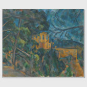 Papier Cadeau Paul Cezanne - Château Noir (Plat)