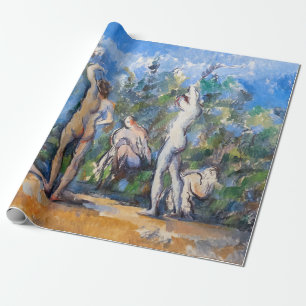 Papier Cadeau Paul Cezanne - Cinq Baigneurs