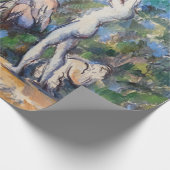Papier Cadeau Paul Cezanne - Cinq Bathères (Coin)