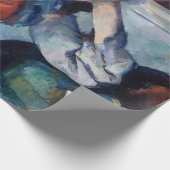 Papier Cadeau Paul Cezanne - Garçon dans la veste rouge (Coin)