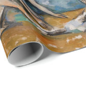 Papier Cadeau Paul Cezanne - Les Grandes Baignoires (Coin rond)