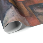 Papier Cadeau Paul Cezanne - Les Joueurs De Cartes (Coin rond)