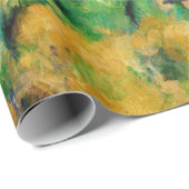 Papier Cadeau Paul Cezanne - Mont Sainte-Victoire (Coin rond)