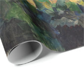 Papier Cadeau Paul Cezanne - Mont Sainte-Victoire (Coin rond)