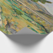 Papier Cadeau Paul Cezanne - Mont Sainte-Victoire et Viaduc (Coin)