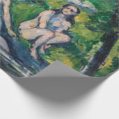 Papier Cadeau Paul Cezanne - Quatre Bathers (Coin)