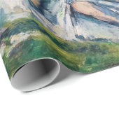 Papier Cadeau Paul Cezanne - Quatre Bathers (Coin rond)