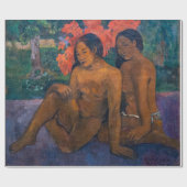 Papier Cadeau Paul Gauguin - Et l'or de leur corps (Plat)