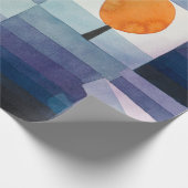 Papier Cadeau Paul Klee Abstrait Tree Blue Peinture (Coin)