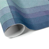 Papier Cadeau Paul Klee Abstrait Tree Blue Peinture (Coin rond)