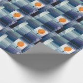 Papier Cadeau Paul Klee Abstrait Tree Blue Peinture (Coin)