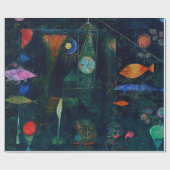 Papier Cadeau Paul Klee Fish Magic Peinture Abstraite Art graphi (Plat)