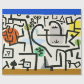 Papier Cadeau Paul Klee Rich Harbour Expressionnisme Abstrait (Plat)