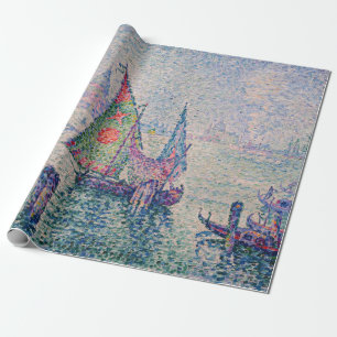 Papier Cadeau Paul Signac - La Voile verte