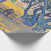 Papier Cadeau Paul Signac - Place des Lices, Saint-Tropez (Coin)