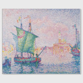 Papier Cadeau Paul Signac - Venise, Le Nuage Rose (Plat)