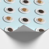 Papier Cadeau Pause café. (Coin)