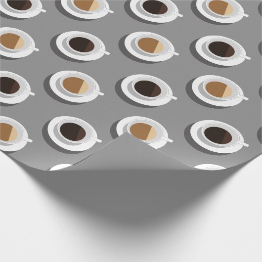 Papier Cadeau Pause café. (Coin)